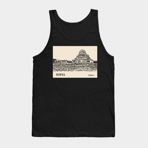 Sofia - Bulgaria Tank Top by Lakeric